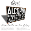 Personalized Rustic Metal Sign - Humorous Bar Decor with Customizable Message - Perfect Gift for Friends and Family - Image 4
