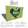 Personalized Fresh Eggs Metal Sign - Rustic Farmhouse Decor with Custom Options for Animal Lovers and Home Cooks - Image 3