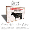Personalized Metal Butcher's Guide Sign - Rustic Cuts of Beef Chart for Kitchen & BBQ Lovers - Image 4
