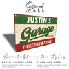 Personalized Metal Garage Sign - Rustic Custom Name Plate for Tinkering & Fixing Lovers, Perfect Gift for DIY Enthusiasts - Image 4