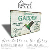 Personalized "Garden of Serenity" Metal Sign with Hummingbird Design – Perfect Custom Gift for Nature Lovers and Gardeners - Image 3