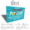 Personalized Poolside Metal Sign – Custom Family Name Plaque for Outdoor Fun & Music Lovers - Image 5