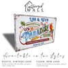 Personalized "Welcome to Paradise" Metal Sign - Customizable Tropical Decor for Home and Bar in Atlanta, GA - Image 3