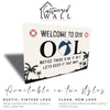 Personalized Poolside Metal Sign - Rustic Welcome Sign with Humorous Message, Customizable for Your Home or Gift Needs - Image 5