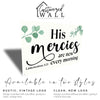 Personalized Rustic Lamentations 3:23 Metal Sign - Customizable Wall Decor for Inspirational Gifting - Image 5