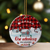 Personalized 2024 New Home Ceramic Ornament – Custom Holiday Decor for Memorable Adventures and New Beginnings - Image 3
