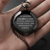 Elegant Personalized Pocket Watch - Perfect Retirement Keepsake for an Unforgettable Coworker - Image 3