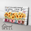 Personalized Sunflower Wrapped Canvas: Uplifting "Be Kind" Message with Vibrant Colors - Perfect Gift for Any Occasion - Image 3