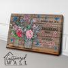 Personalized Floral & Inspirational Quote Wrapped Canvas - Handmade Art for Home Décor & Gift-Giving, Perfect for New Beginnings - Image 3