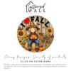 Personalized Fall Harvest Metal Sign – Charming Scarecrow with Pumpkins & Sunflowers for Autumn Decor - Image 3
