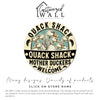 Personalized "Quack Shack" Metal Sign - Custom Duck-Themed Decor for Home, Garden, and Gift-Giving - Image 3