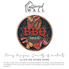 Personalized BBQ Area Metal Sign - Custom Round Grill Decor for Outdoor Enthusiasts and Gift Giving - Image 3