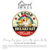 Personalized "I Poop Breakfast" Retro Metal Sign – Perfect Handmade Gift for Chicken Lovers and Farmhouse Decor - Image 3