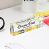 Personalized Acrylic Desk Name Plate - Elegant Gold Marbled Design for Risk Managers - Custom Office Decor & Gift - Image 4