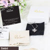 Elegant Sister Infinity Necklace with Heartfelt Message Card - Personalized Gift for Unbreakable Bonds - Image 4