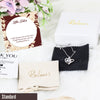 Customized Little Sister Knot Necklace - Sterling Silver, Unique Gift for Sisters, Birthday and Special Occasions - Image 4
