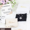 Elegant Granddaughter Necklace with Sentimental Message Card - Perfect Personalized Gift for Special Occasions - Image 4