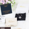 Personalized Elegant Necklace for Aunt - Handcrafted Silver Jewelry with Heartfelt Message Card, Perfect for Birthdays and Celebrations - Image 4