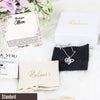 Personalized "Thank You Mom" Necklace with Elegant Knot Pendant - Expressive Gift for Mother's Day and Special Occasions - Image 4