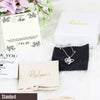 Elegant Personalized Necklace for Mom – Handmade Sterling Silver with Heartfelt Message Card – Perfect Mother's Day or Birthday Gift - Image 4