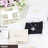 Elegant Personalized Necklace Gift for Daughter from Mom with Heartfelt Message Card - Ideal for Birthdays, Graduations, and Special Occasions - Image 4