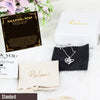 Personalized Knot Necklace with Heartfelt Message Card for Sons - Premium Craftsmanship, Perfect Gift for Special Occasions - Image 4