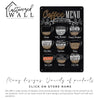 Rustic Coffee Knowledge Metal Sign - Handmade Vintage Cafe Menu Art, Perfect Personalized Gift for Coffee Lovers - Image 7