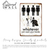 Personalized Humorous Metal Bathroom Sign - "Whatever, Just Wash Your Hands" - Unique Rustic Decor for All Genders and Styles - Image 6