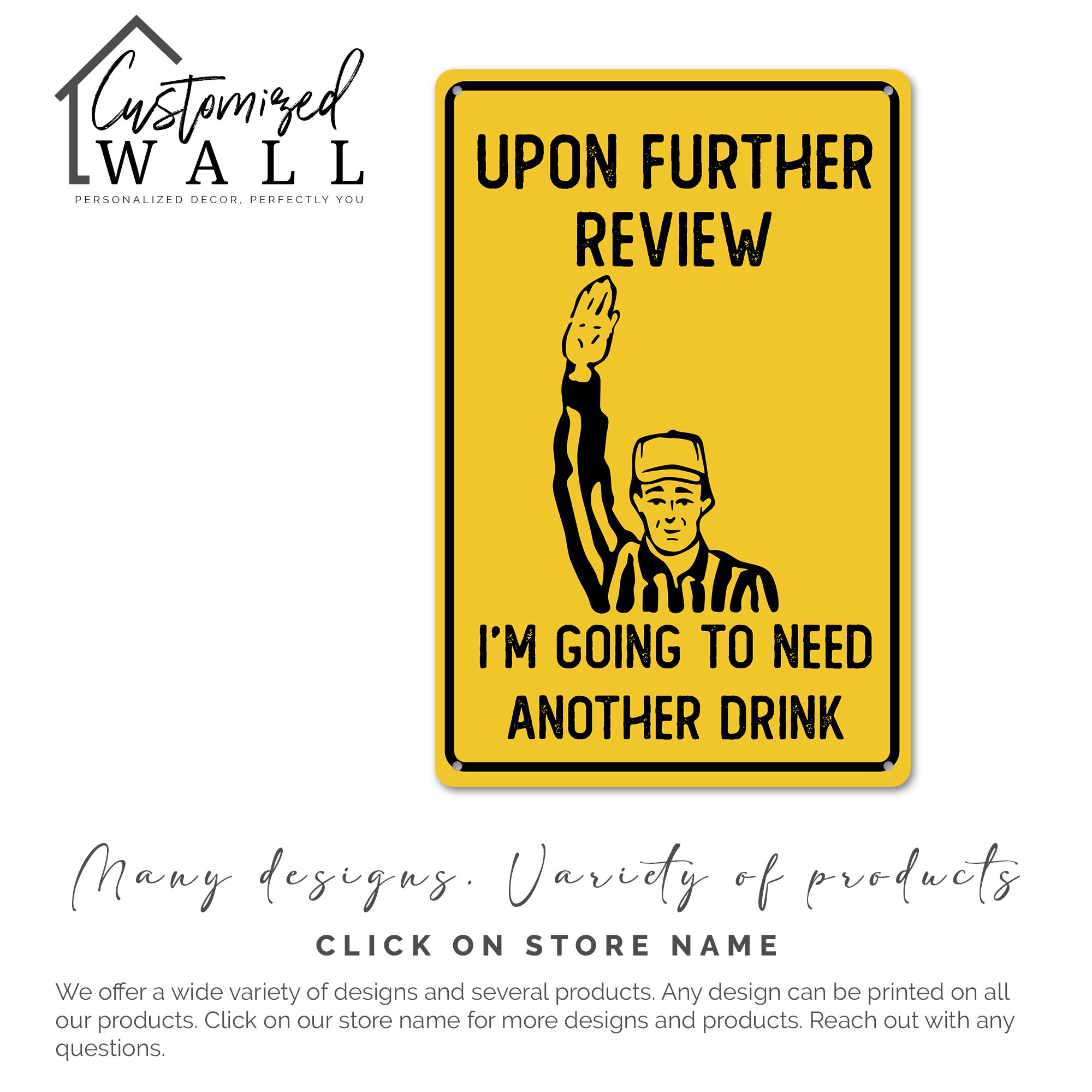 Personalized Retro Metal Sign - Humorous Bar Decor for Home, Perfect Novelty Gift for Any Occasion - Image 7