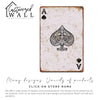 Personalized Ace of Spades Metal Sign - Rustic Wall Art for Card Lovers - Perfect Custom Gift for Special Occasions - Image 6