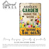 Personalized Garden Metal Sign - "Pardon the Weeds, I'm Feeding the Bees" - Custom Outdoor Decor for Nature Lovers - Image 4