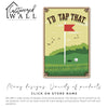 Personalized Rustic Golf-Themed Metal Sign - Perfect Father's Day Gift or Man Cave Decor - Image 7