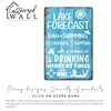 Personalized Lake Forecast Metal Sign – Custom Nautical Decor for Home, Cabin, or Gift – Unique Handmade Design - Image 4