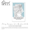 Personalized San Francisco Metal Sign – Custom Map Decor for Homes and Offices - Image 7