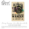 Personalized Wanderlust Camera Metal Sign - Inspirational Home Decor for Travelers and Adventurers - Image 4