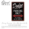 Customizable Metal "Dodge Parking Only" Sign – Perfect Gift for Car Enthusiasts | Durable and Stylish Wall Decor - Image 6