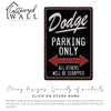 Customizable Metal "Dodge Parking Only" Sign – Perfect Gift for Car Enthusiasts | Durable and Stylish Wall Decor - Image 7