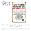 Personalized "Pet Lovers Welcome" Metal Sign - Custom Home Décor for Pet Owners - Handmade Rustic Sign with Humorous Touch - Image 6