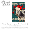 Personalized Rustic Metal Xmas Sign - "Merry Heffin' Christmas" Cow Design with Vintage Charm - Image 7