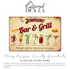 Personalized Rustic Metal Bar Sign - Customizable Bar & Grill Decor for Home Entertaining - Image 6