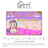 Personalized Unicorn Girl Cave Metal Sign – Custom Name Decor for Kids Room, Birthday Gift for Girls, Rainbow and Heart Design - Image 6