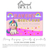 Personalized Unicorn Girl Cave Metal Sign – Custom Name Decor for Kids Room, Birthday Gift for Girls, Rainbow and Heart Design - Image 7