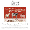 Personalized Rustic Farmhouse Metal Sign – Best Memories Made on the Farm | Custom Gift for Animal Lovers and Farmhouse Decor - Image 7