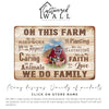 Personalized Farmhouse Metal Sign with Heartfelt Message - Customizable Rustic Decor for Family, Farmers, and Nature Lovers - Image 6