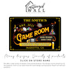 Customizable Game Room Metal Sign - Personalized Family Name Decor for Mancave or Entertainment Space - Image 7