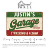 Personalized Metal Garage Sign - Rustic Custom Name Plate for Tinkering & Fixing Lovers, Perfect Gift for DIY Enthusiasts - Image 6