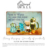 Personalized Handmade Coffee and Tea Lover's Metal Sign - Rustic Kitchen Decor with Customizable Options for Unique Gift-Giving - Image 6