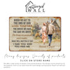 Personalized Sentimental Metal Sign – "End of Our Lives Together" Quote – Perfect for Anniversaries, Home Decor, and More - Image 6