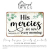 Personalized Rustic Lamentations 3:23 Metal Sign - Customizable Wall Decor for Inspirational Gifting - Image 6