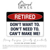 Customizable Retired Vintage Metal Sign - Perfect Personalized Gift for Retirement Celebrations - Image 7
